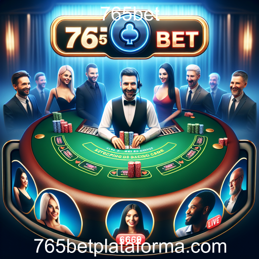 Experimente a Emoção do Cassino Ao Vivo no 765bet